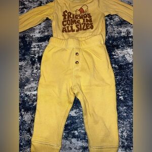 Jumping Beans Golden Baby Onesie
